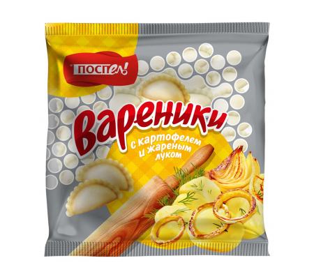 Вареники с картофелем и жареным луком &quot;Поспел&quot;